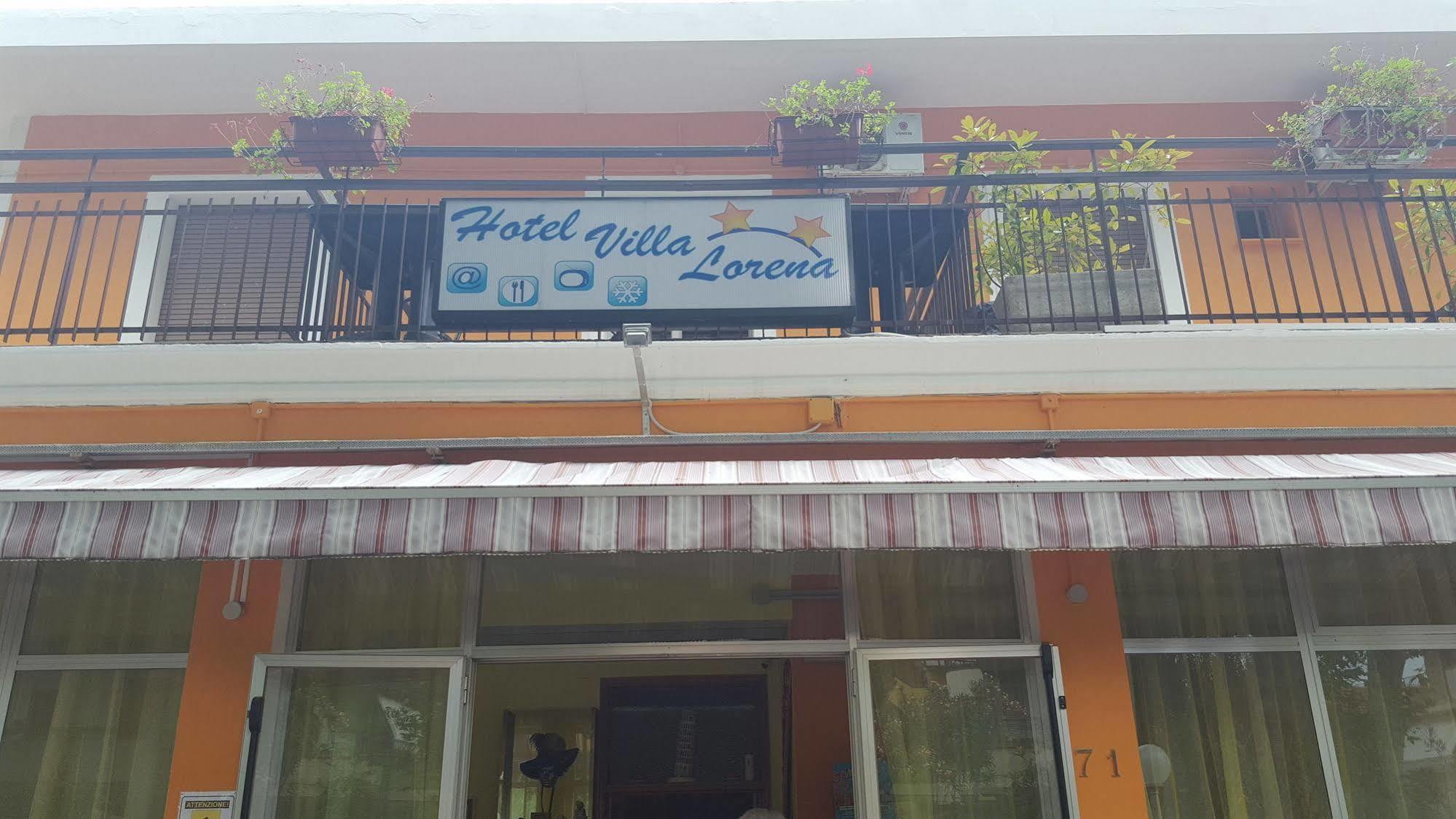 Hotel Villa Lorena Rimini Buitenkant foto